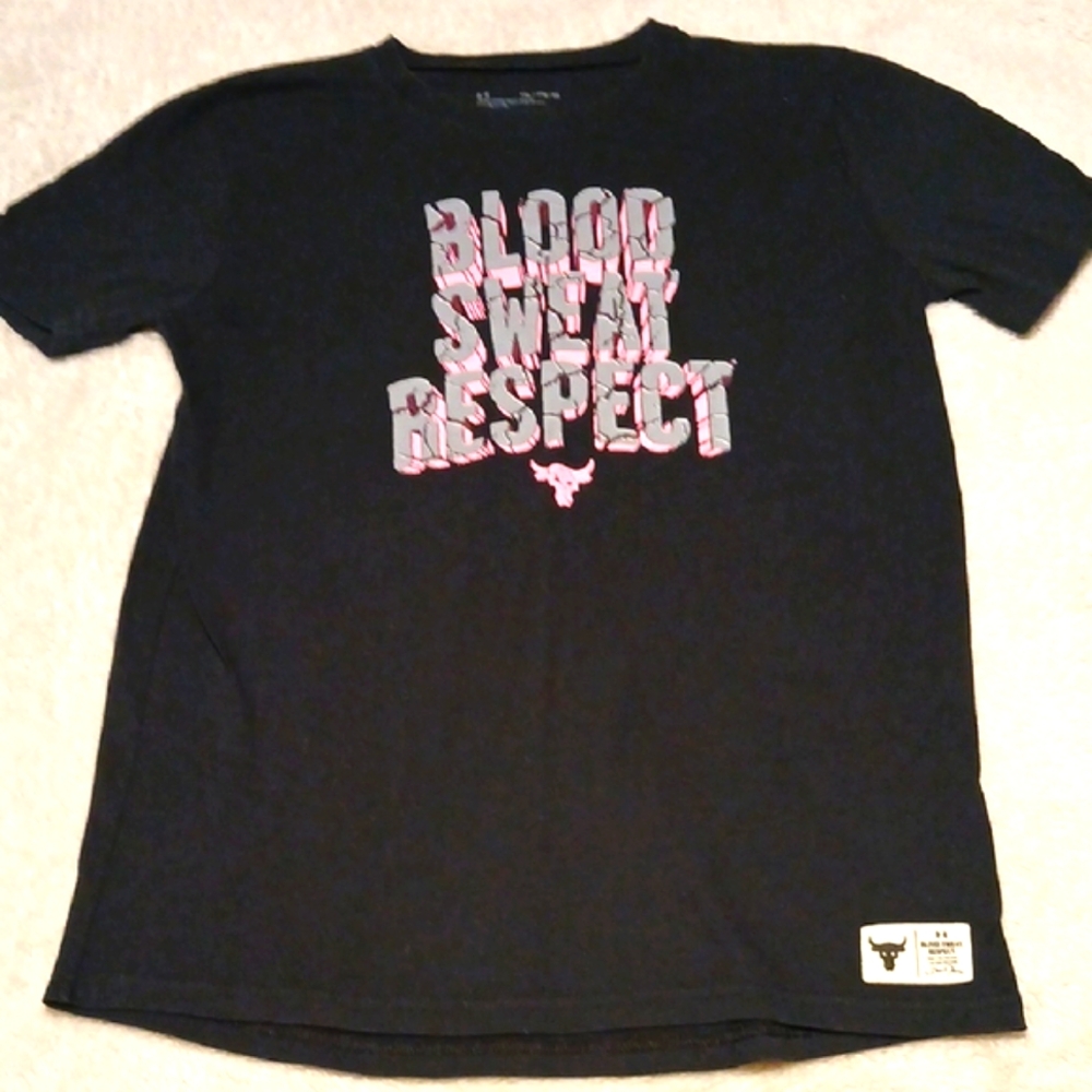 Black Kids Shirt with Graphic Print